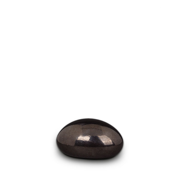 Glazen Urn - Lava Stone Antraciet (middel)