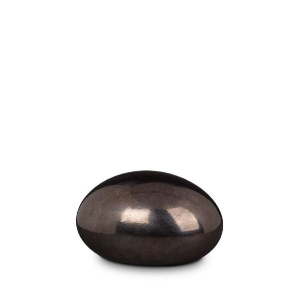 Glazen urn lava stone