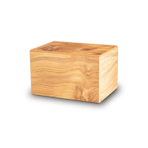 MDF Urn lichtbruin groot